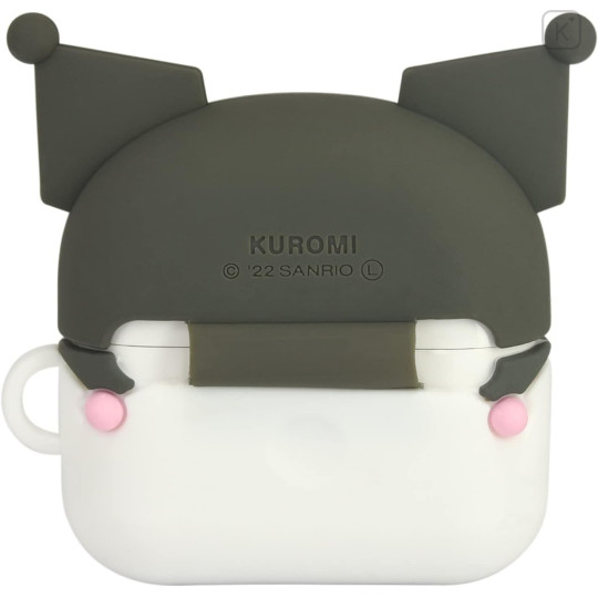 Japan Sanrio AirPods Pro 2 / Pro 1 Silicone Case - Kuromi - 2