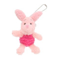 Japan Tokyo Disney Resort Plush Keychain & Badge - Piglet : Fluffy - 1