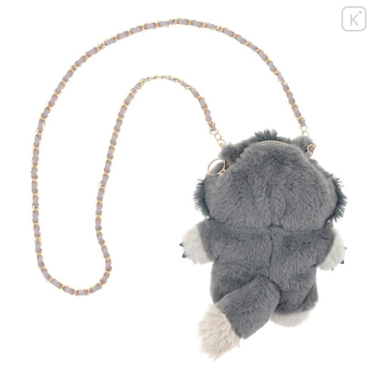 Japan Disney Store Fluffy Pochette Shoulder Crossbody Bag - Cinderella Lucifer - 3