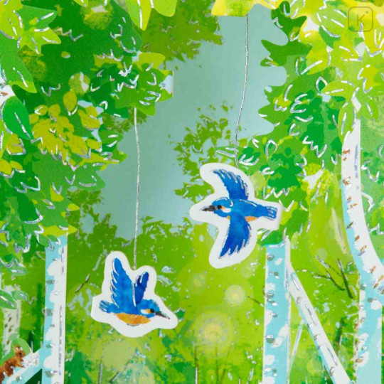 Japan Sanrio 3D Greeting Card - Fresh Green - 3