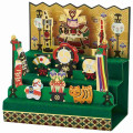 Japan Sanrio 3D Greeting Card - Samurai Doll Decoration - 1