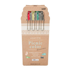 Japan Uni-ball One Gel Pen Set - Picnic Color