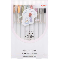 Japan Uni-ball One Gel Pen Set - Fika Color