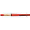Japan Uni Jetstream 4&1 Multi Ballpoint Pen + Mechanical Pencil - Karimoku Sunset Orange - 2