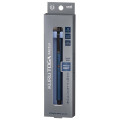 Japan Uni Kuru Toga Metal Mechanical Pencil - 0.5mm Silent Blue - 1