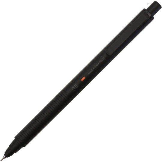 Japan Uni Kuru Toga Metal Mechanical Pencil - 0.5mm Nocturne Black - 2