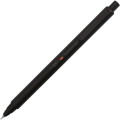 Japan Uni Kuru Toga Metal Mechanical Pencil - 0.5mm Nocturne Black - 2