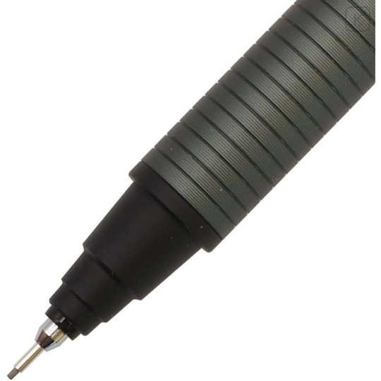 Japan Uni Kuru Toga Metal Mechanical Pencil - 0.5mm Nocturne Black - 3