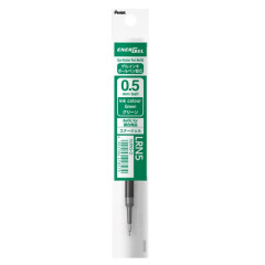 Japan Pentel EnerGel XLRN5 Gel Pen Refill - 0.5mm Green