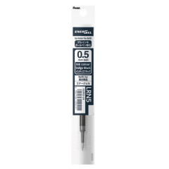 Japan Pentel EnerGel XLRN5 Gel Pen Refill - 0.5mm Indigo Black
