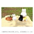 Japan Miffy Miniature Keychain Bag Charm - Miffy : Shoulder Crossbody Bag Face Beige - 4