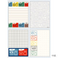 Japan Miffy A6 Notepad - Miffy&Animals Colorful - 2
