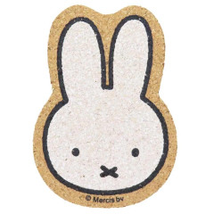 Japan Miffy Cork Coaster - Miffy : Face Colorful