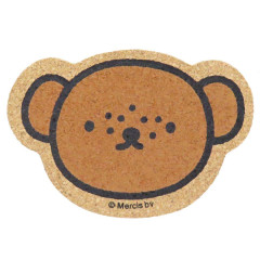 Japan Miffy Cork Coaster - Barbara : Face Colorful