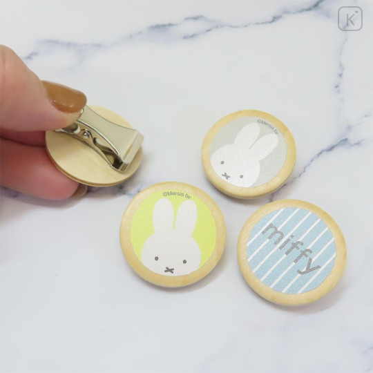 Japan Miffy Clip Set - Miffy : Face Colorful - 2