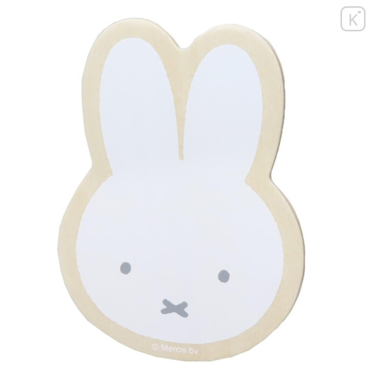 Japan Miffy Wooden Big Clip - Miffy : Face - 1