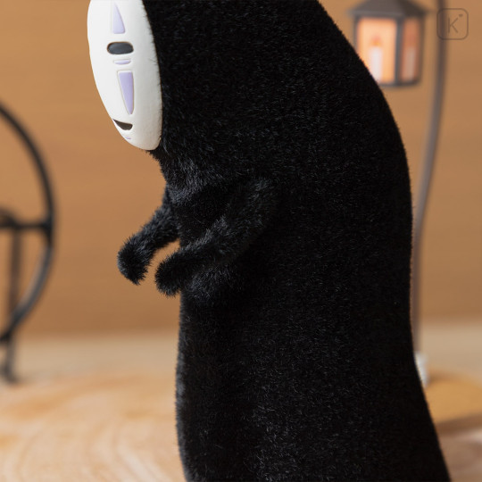 Japan Ghibli Flocked Figure - Spirited Away : No-Face Lantern - 4