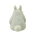 Japan Ghibli Flocked Figure - Totoro : Large Grey - 7