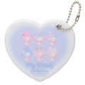 Japan Sanrio Hand Mirror - My Melody 50th Anniversary Girly Pop Heart Alignment - 1