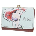 Japan Disney Trifold Wallet - Ariel : Watercolor Mint - 1