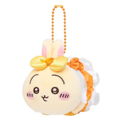 Japan Chiikawa Petit Mini Mascot Holder - Usagi : Magical Chiikawa Laying Down