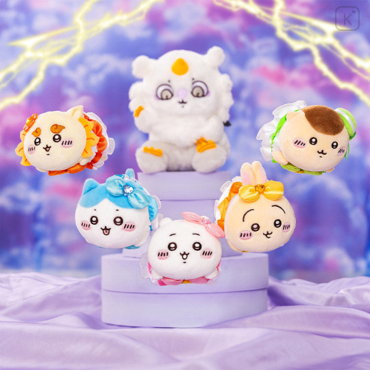 Japan Chiikawa Petit Mini Mascot Holder - Usagi : Magical Chiikawa Laying Down - 4