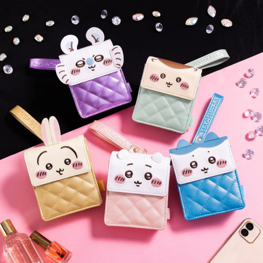 Japan Chiikawa Daily Accessory Pouch - Usagi : Face - 2