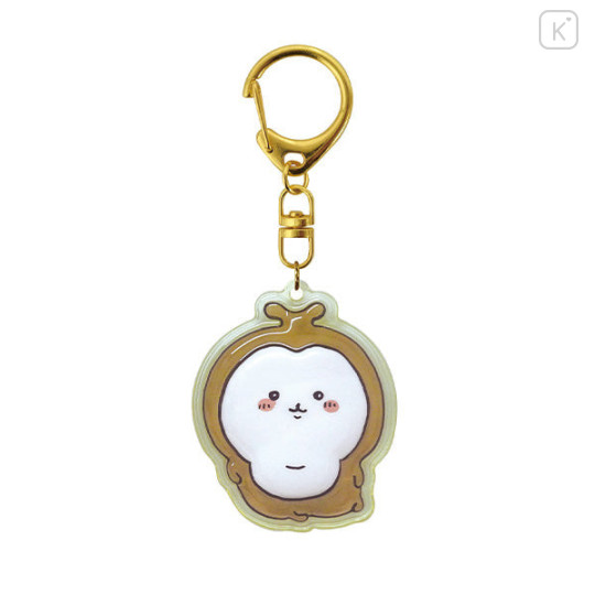 Japan Chiikawa Acrylic Keychain - Rhinoceros Beetle Chiikabu : Plump 3D - 1