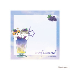 Japan Mofusand Sticky Notes - Cat : Colorful Soda