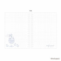 Japan Mofusand A6 Ring Notebook - Cat : Colorful Soda - 2