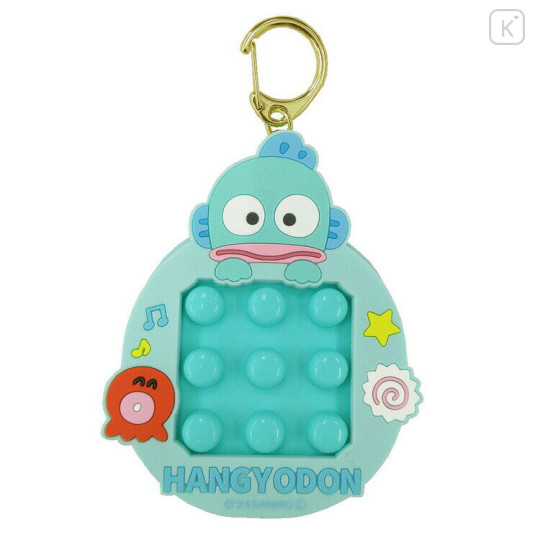 Japan Sanrio Keychain Maze & Infinite Bubble Wrap Fidget Toy - Hangyodon - 1