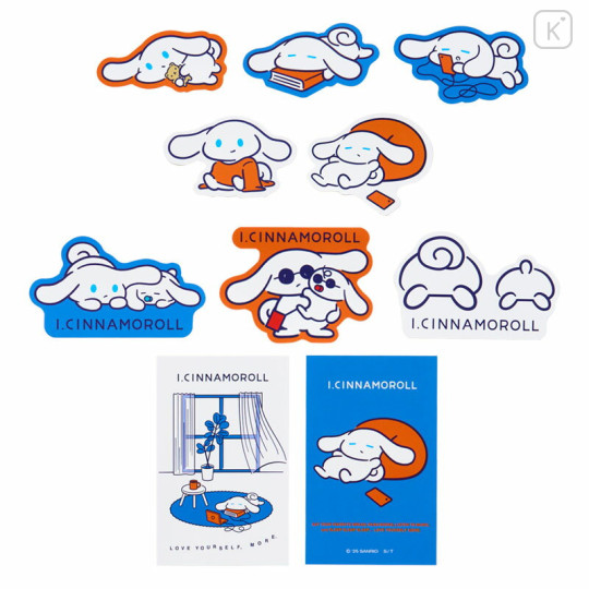 Japan Sanrio Original Sticker Set - I.Cinnamoroll : Love yourself more? - 2