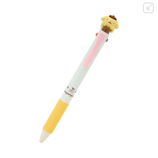 Japan Sanrio Original Mascot EnerGel 2 Color Multi Gel Pen - Pompompurin - 2