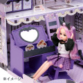 Japan Licca × Sanrio Doll Room Set - Licca-chan & Kuromi - 7