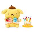 Japan Sanrio Original Plush Toy Set - Pompompurin : Birthday Celebration - 1