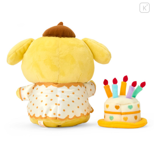 Japan Sanrio Original Plush Toy Set - Pompompurin : Birthday Celebration - 2