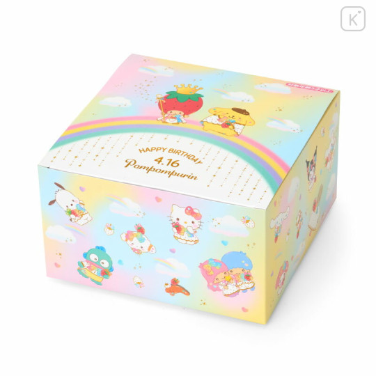 Japan Sanrio Original Plush Toy Set - Pompompurin : Birthday Celebration - 3