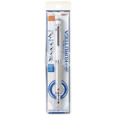 Japan Uni Kuru Toga High Grade Mechanical Pencil - 0.5mm White