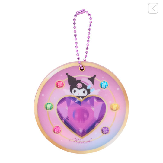 Japan Sanrio Compact Acrylic Mirror - Kuromi : Magical Jewelry - 2