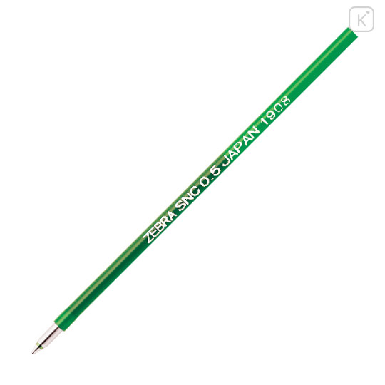 Japan Zebra bLen SNC-0.5 Multi Ballpoint Pen Refill - 0.5mm Green - 2