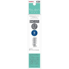 Japan Zebra bLen SNC-0.7 Multi Ballpoint Pen Refill - 0.7mm Blue