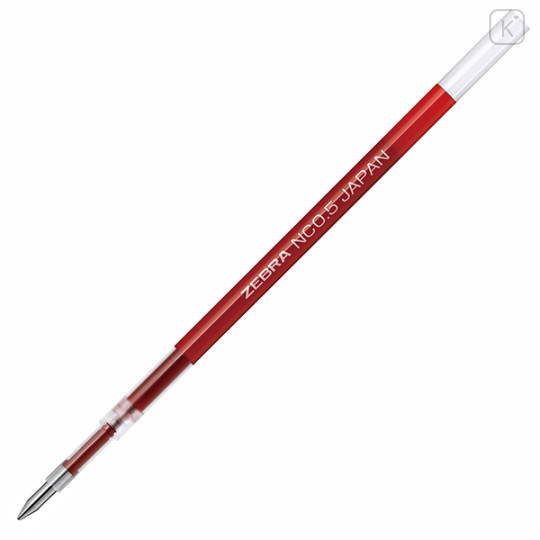 Japan Zebra bLen NC-0.5 Ballpoint Pen Refill - 0.5mm Red - 2