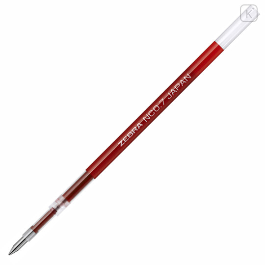 Japan Zebra bLen NC-0.7 Ballpoint Pen Refill - 0.7mm Red - 2