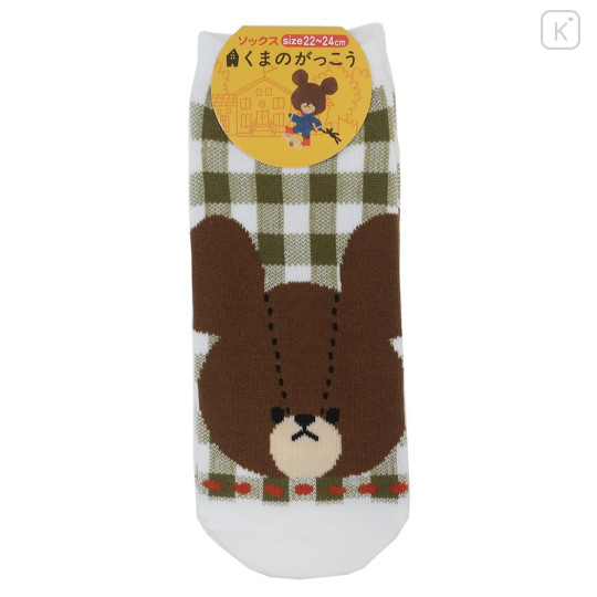 Japan The Bear's School Socks - Jackie : Gingham - 1
