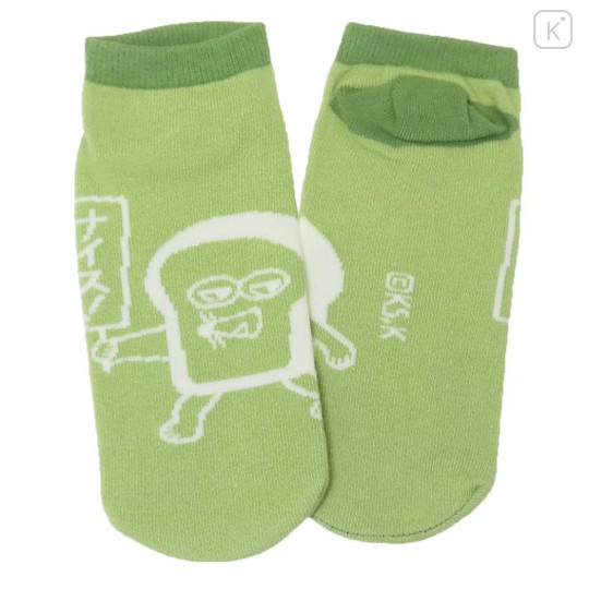 Japan Bread Thief Socks - Matcha Green - 1