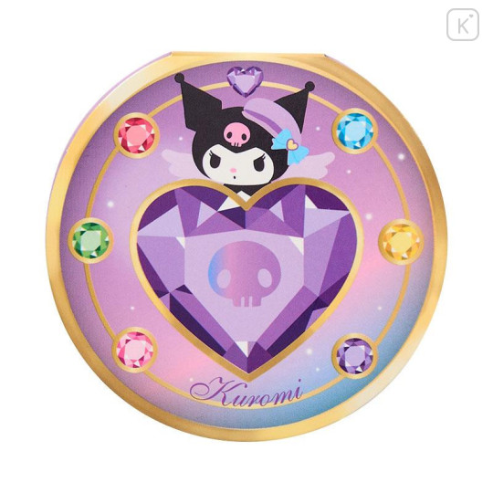 Japan Sanrio Compact Memo Set - Kuromi : Magical Jewelry - 4