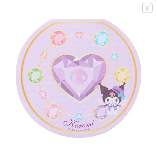 Japan Sanrio Compact Memo Set - Kuromi : Magical Jewelry - 5