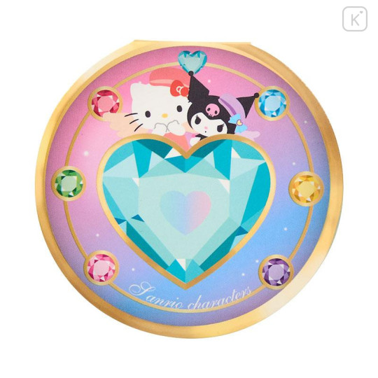 Japan Sanrio Compact Memo - Hello Kitty & Kuromi : Magical Jewelry - 4