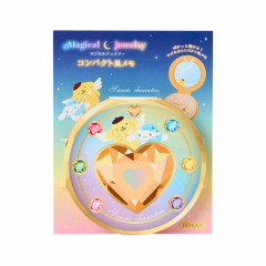 Japan Sanrio Compact Memo - Pompompurin : Magical Jewelry