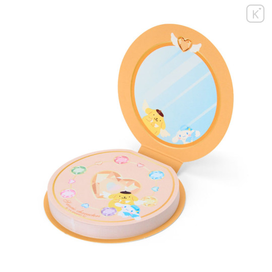 Japan Sanrio Compact Memo - Pompompurin : Magical Jewelry - 3